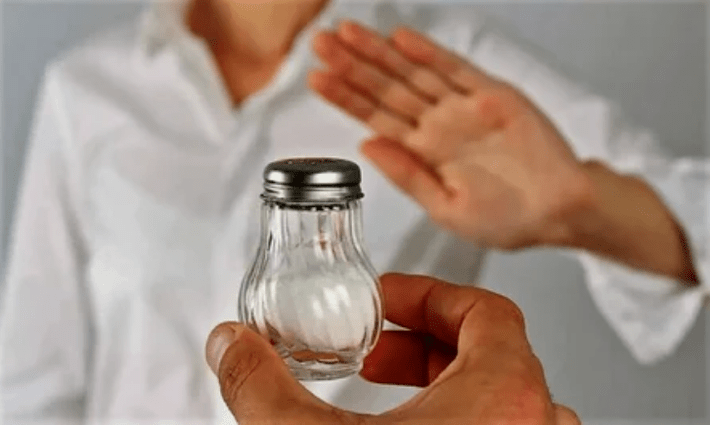 Salt to deny a diet for weight loss